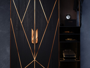 cabinet with copper 3Dモデル