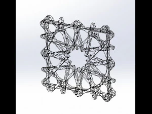 decoraci&oacute;n y relieve &aacute;rabe mediterr&aacute;neo occidental Modelo 3D