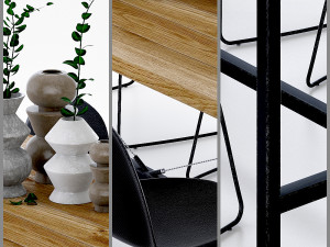 tableseatdecor Modelo 3D