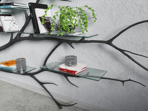 decorative shelf decor 3D Model