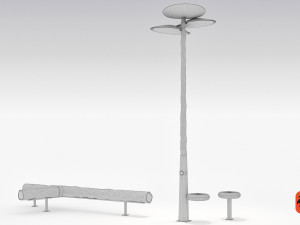 seatlight 3Dモデル