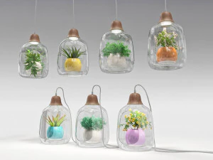 Milo baby staande lamp 3D Model