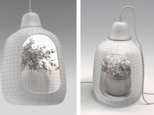 milo baby standing lamp Modello 3D
