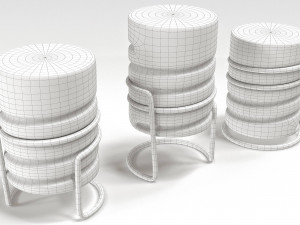 cork seat 3Dモデル