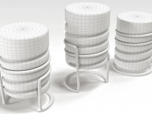 cork seat 3D Model