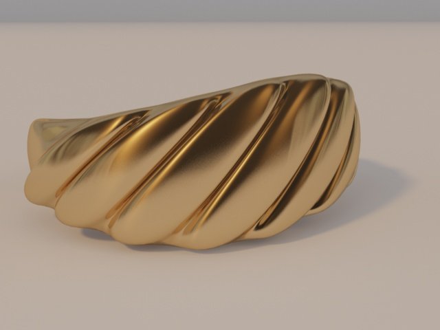 golden ring 3D Model .c4d .max .obj .3ds .fbx .stl .blend 
