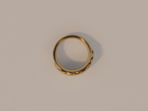golden ring 3D Model