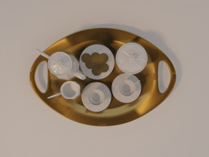 porcelain coffee set 3D Model