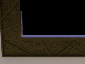 low-poly mirror 3D Model