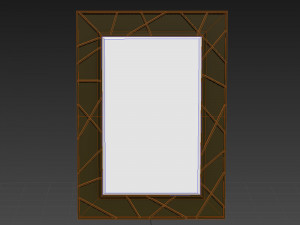low-poly mirror 3D 模型