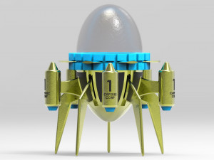 maquina del tiempo 3D Model