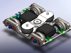 візок 3D Модель