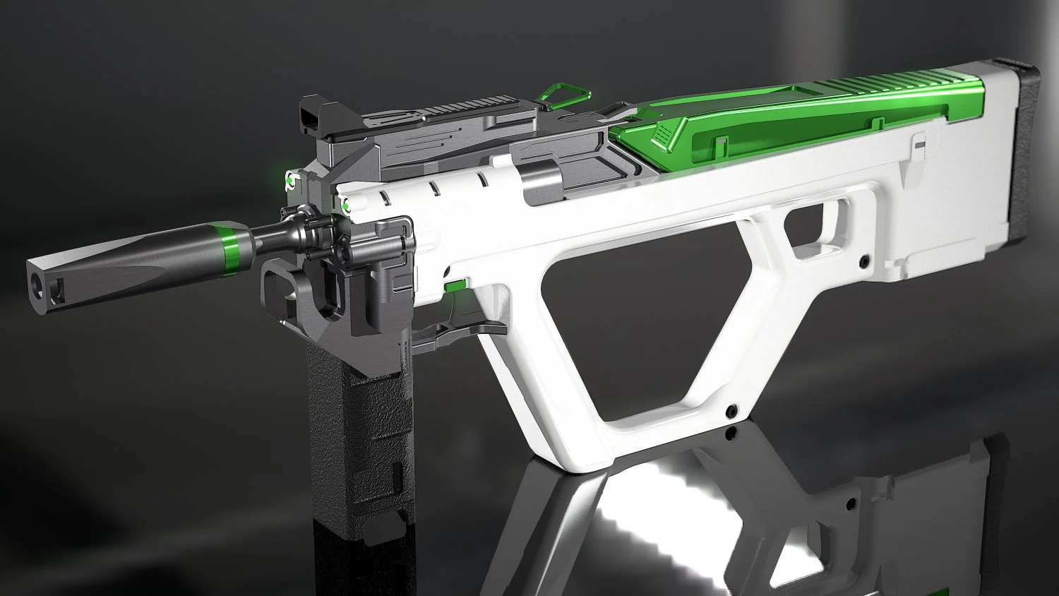 smg design 3D Model .c4d .max .obj .3ds .fbx .stl .blend 
