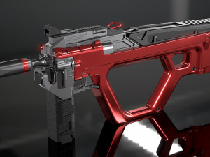 smg design 3D 모델