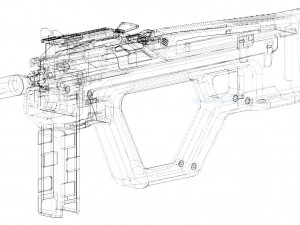 smg design 3D 모델