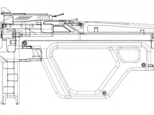 smg design 3D 모델