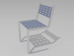 metal chair 3D Model