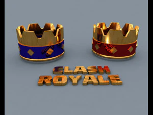 3d crown royale clash 3D Model