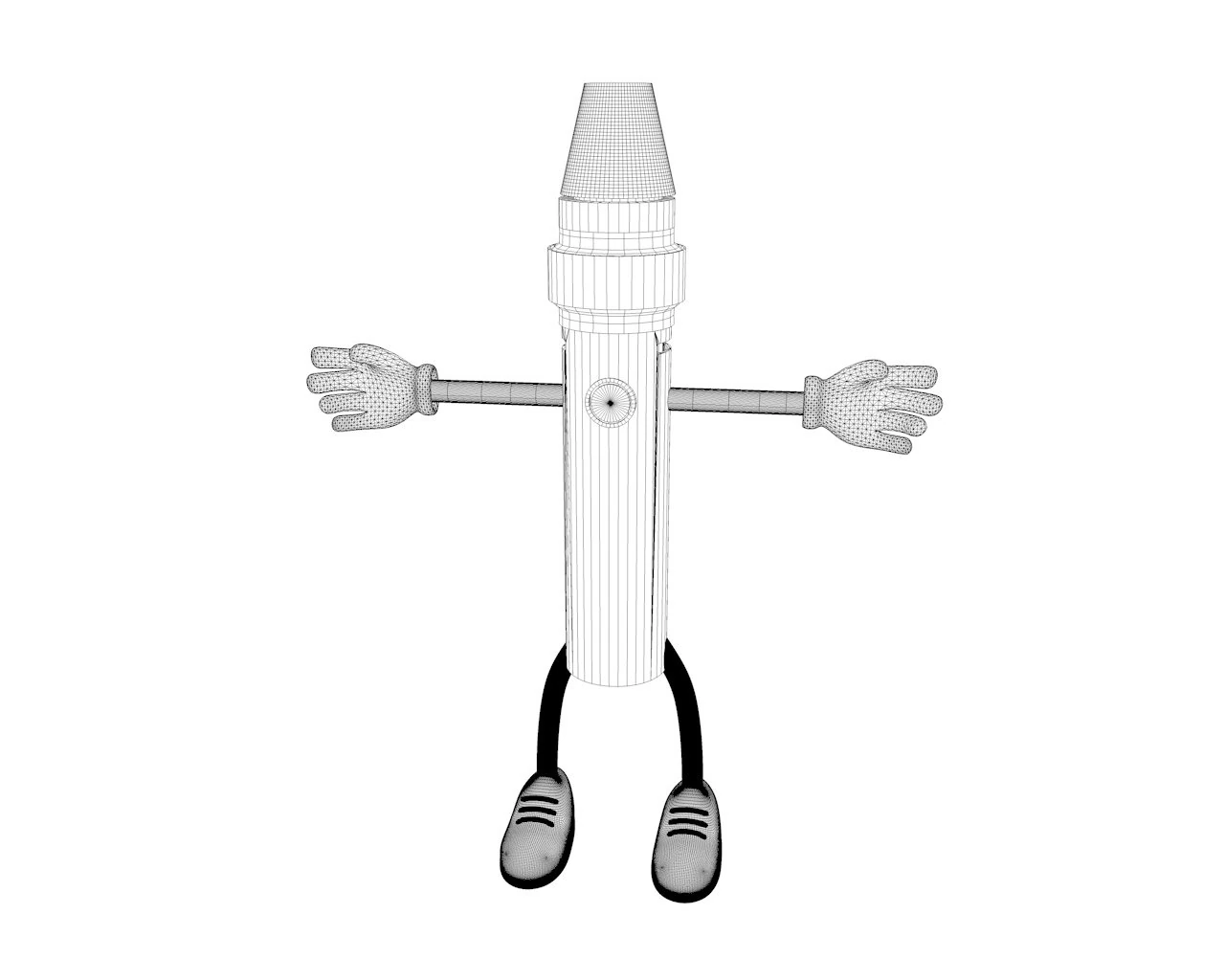 vape caricatured 3D Model .c4d .max .obj .3ds .fbx .stl .blend 
