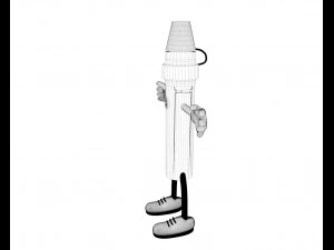 vape caricatured 3D Model