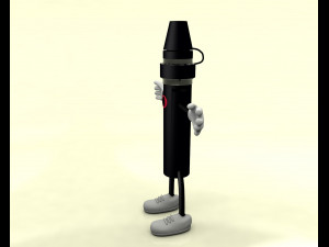 vape caricatured 3D-Modell