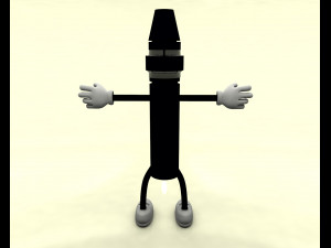 vape caricatured 3D-Modell