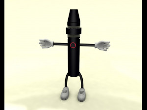 vape caricatured 3D-Modell