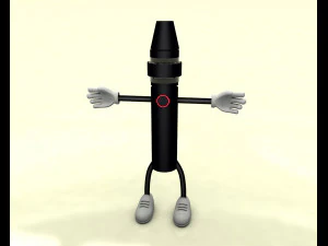 vape caricatured 3D Model