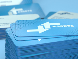 business card mockups Model 3D