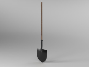 shovel dirty and clean 3D-Modell
