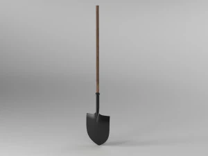 shovel dirty and clean 3D Model