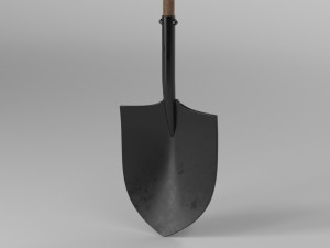 shovel dirty and clean 3D-Modell