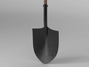 shovel dirty and clean 3D Model
