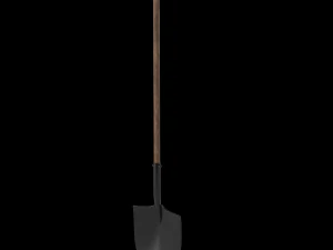 shovel dirty and clean 3D Model