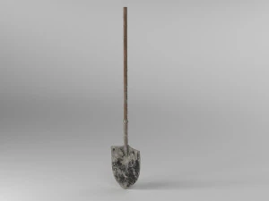 shovel dirty and clean 3D Model