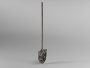shovel dirty and clean 3D-Modell