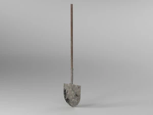 shovel dirty and clean 3D Model