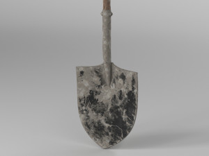 shovel dirty and clean 3D-Modell