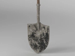 shovel dirty and clean 3D Model