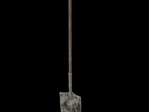 shovel dirty and clean 3D-Modell