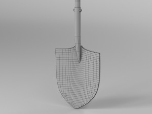 shovel dirty and clean 3D-Modell