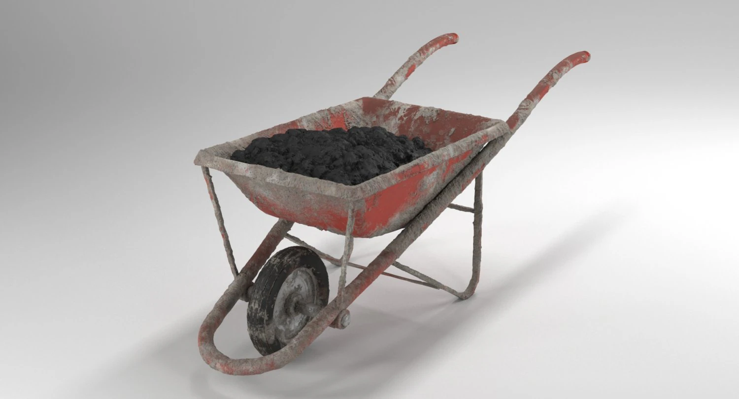 stroller dirty and clean 3D Model .c4d .max .obj .3ds .fbx .stl .blend 