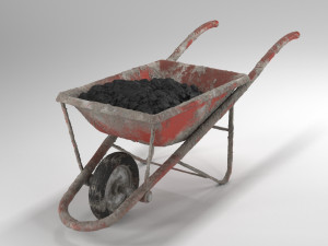 stroller dirty and clean Modelo 3D