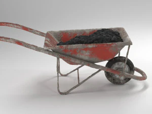stroller dirty and clean 3D Model
