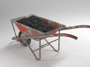 stroller dirty and clean 3D Model