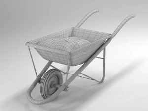 stroller dirty and clean 3D Model