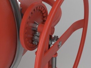 cement mixer dirty and clean 3D-Modell