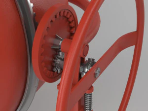 cement mixer dirty and clean 3D Model