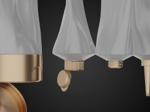 tube container full empty and crumpled 3D Model