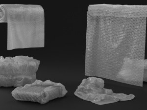 bubble wrap objects 3D Model